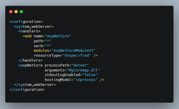 deploy .net 8 application to iis