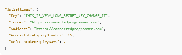 JWT Authentication in ASP.NET Core 8