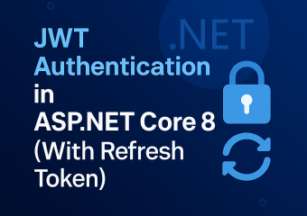 JWT authentication in ASP.NET Core 8 with refresh token tutorial